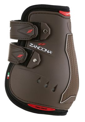 Zandona CARBON AIR Active-Fit Streichkappen hinten braun Klettverschluss