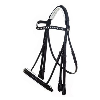 Imperial Riding Trensenzaum Di Layla Black-Black Croco