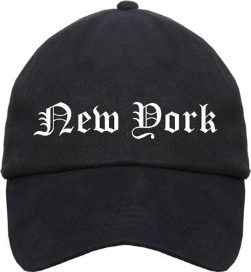New York Cappy - Altdeutsch bedruckt - Schirmmütze Cap - Größe: Einheits