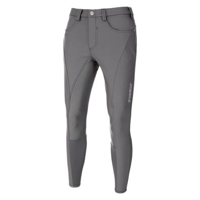 Pikeur LEON GRIP Reithose-GANZBESATZ Mittelgrau