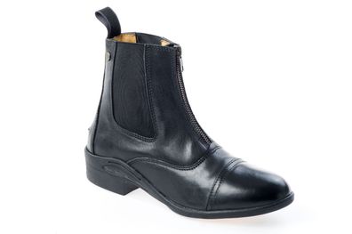 Suedwind Stiefelette Boston FZ Ultima RS schwarz Frontzip Rindsleder
