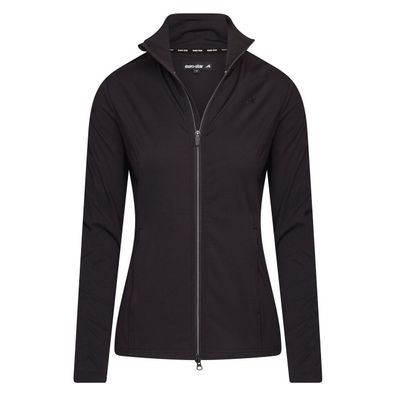 Euro-Star Damen langarm Sweater mit Reisverschluss Black