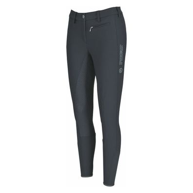 Pikeur Lucinda Grip Damen Reithose dark shadow dunkelgrau 3/4 Grip