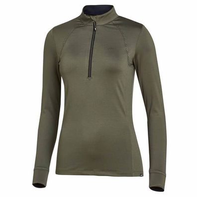 Schockemöhle Sports Damen Funktionsshirt PAGE STYLE olive
