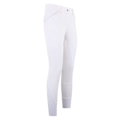 Euro Star Reithose Easy Rider Elodie Diamond FullGrip Kinder White 2022