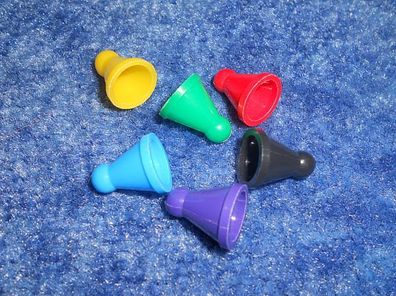 Spielsteine / Kegel in 6 Farben