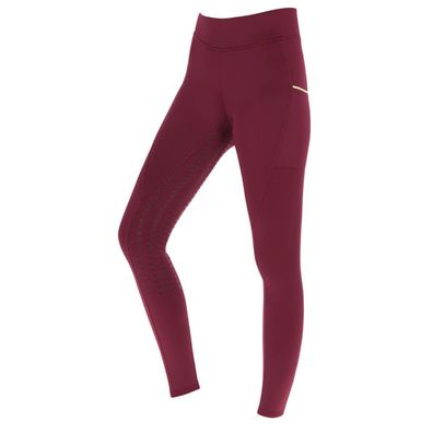 Covalliero Damen Winter Reitleggins gefüttert merlot