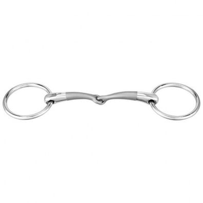 Sprenger Gebiss Wassertrense PONY Satinox einfach gebrochen 14mm