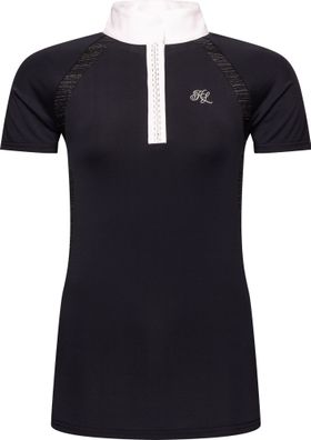 Kingsland KLcedrika Damen-Turniershirt Navy mit Silberfäden FS/23