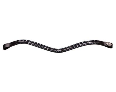 QHP Stirnriemen Collection Almond türkis silber FS/23