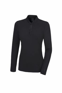 PIKEUR ZIP SHIRT Damen langarm Funktionsshirt caviar Selection HW 23