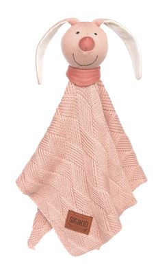 Baby-Strick Schnuffeltuch Hase, sigikid, 39604 - Schmusetuch