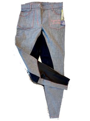 Harrys Horse Damen Reithose RHA Pink Melange Plus