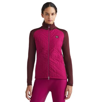 Tommy Hilfiger Equestrian Damen Eco-Loft Trainingsjacke Italien WINE HW 22
