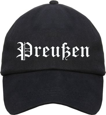 Preußen Cappy - Altdeutsch bedruckt - Schirmmütze Cap - Größe: Einheitsg