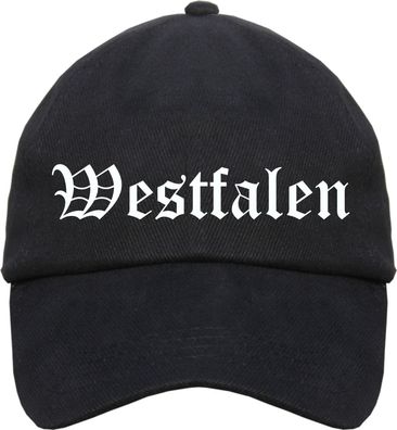 Westfalen Cappy - Altdeutsch bedruckt - Schirmmütze Cap - Größe: Einheit