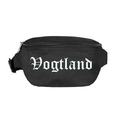 Vogtland Bauchtasche - Altdeutsch bedruckt - Gürteltasche Hipbag - Farbe