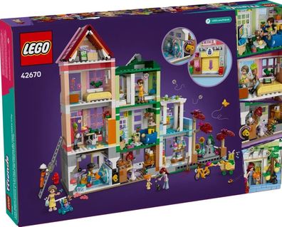 Lego Friends 42670 Heartlake City Wohn- und Einkaufsstraße