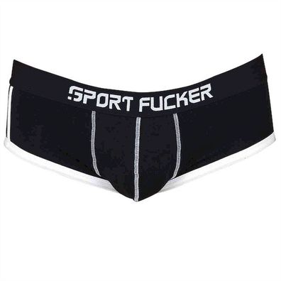Sport Fucker Endurance Brief - Schwarz / Weiß