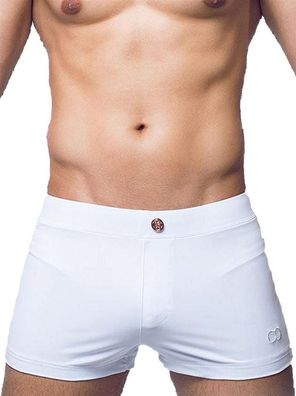 2Eros Bondi Bar Beach Swim Trunks White