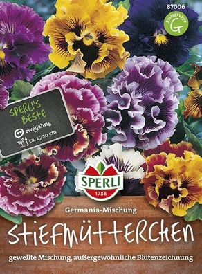 Sperli Stiefmütterchen Germania Mischung, farbenfreiche Mischung