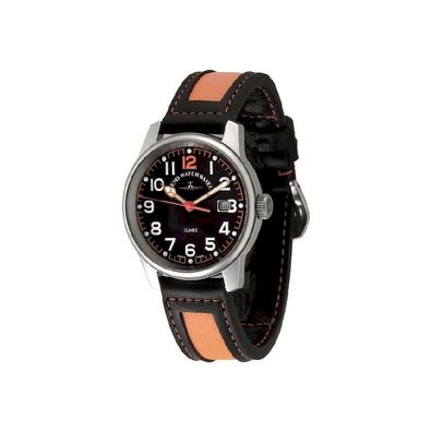 Zeno-Watch - Armbanduhr - Herren - Chrono - Classic Pilot Date - 3315Q-matt-a15