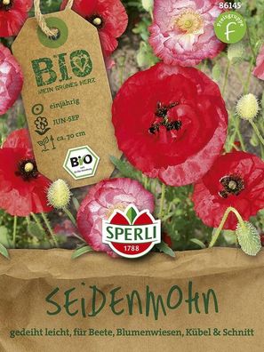 Sperli BIO Klatschmohn, blühfreude für Insekten