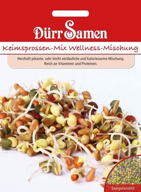 Dürr Keimsprossen BIO Wellness-Mischung 75g, vielseitig & lecker