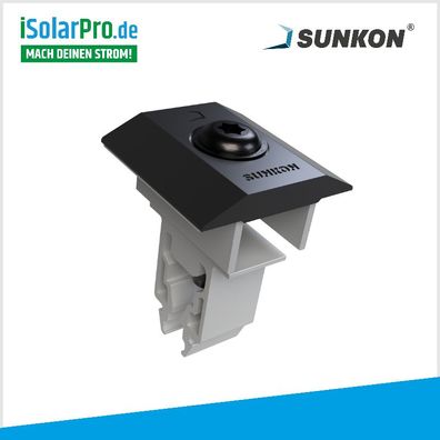 SUNKON Mittelklemmen schwarz 30-40mm Solarmodule Solaranlage Montage