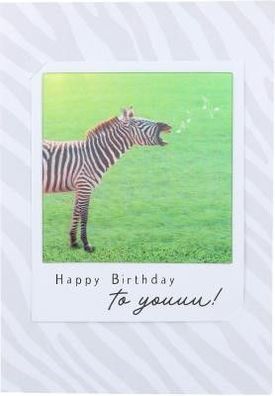 3D Polaroid Klappkarte - Happy Birthday to youuu!
