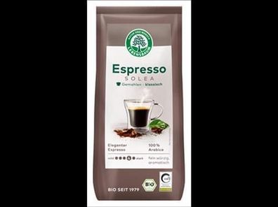 Lebensbaum 3x Espresso Solea®, gemahlen 250g