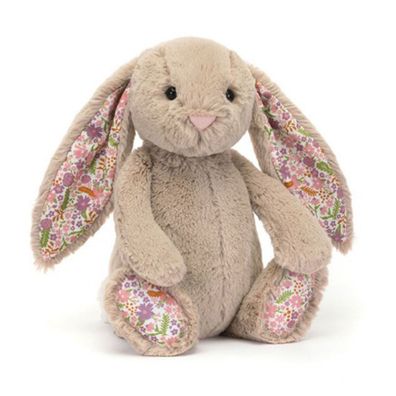 Jelly Cat Blossom Beige Bunny "Petal" Mittelgrob Bunny Pluschtier Pluschtiere