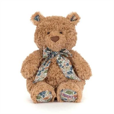 JellyCat Liberty Bartholomew Bear Poppy Forest Plüschtier Spielzeug Kuscheltier Toy
