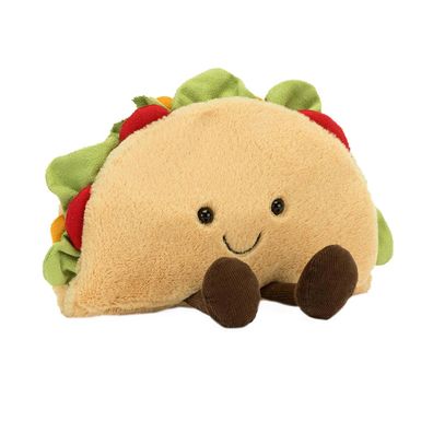 Jelly Cat Amuseable Taco Soft Toy gefulltes Futter 15cm