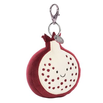 Jelly Cat Fabulous Fruit Granatapfel Soft Toy Gefullte Nahrung Tasche Charm