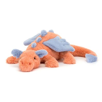 Jelly Cat Persimmon Dragon Riesige weiche Pluschtiere Pluschtier Drachen Spielze
