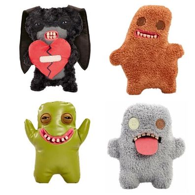 22 cm Fuggler lustiges hassliches Monster Pluschtier Stofftier alter Zahn