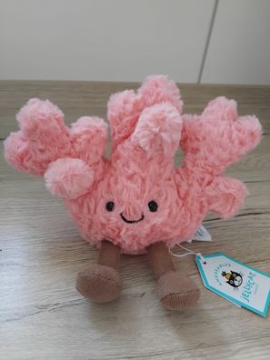 Jellycat Amuseables Koralle plusch mit Etikett unbespielt Neu