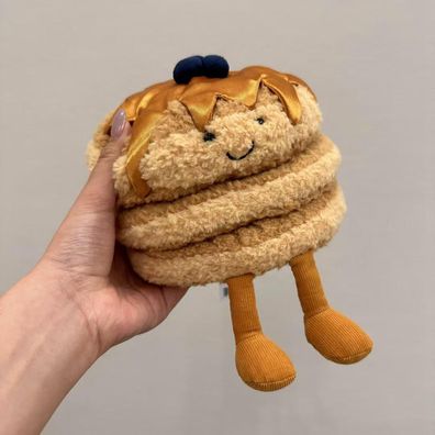 JellyCat Amusable Fran Pancakes NYC DINER exclusive Sweet Stuffed Plush Toy Neu