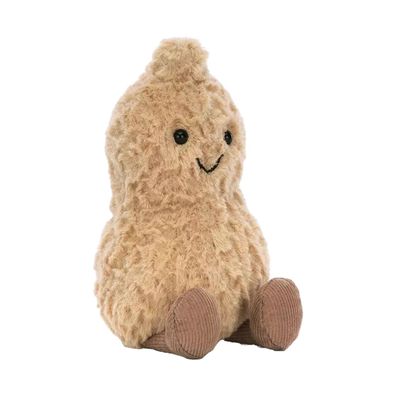 Jelly Cat 15 cm kleine Erdnuss-Pluschpuppe, koration, Anhanger, niedliches P
