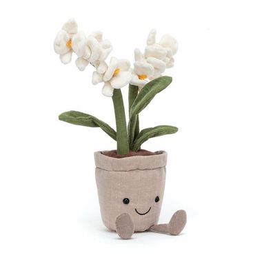Jelly Cat Amuseables Creme Orchi e Pluschtier Pluschtier Pflanzen 27 cm