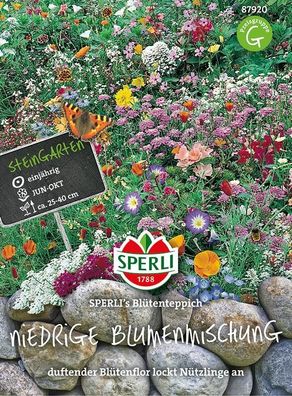 Sperli Niedrige Blumenmischung Blütenteppich, farbenfroher Bodendecker