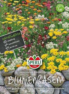 Sperli Blumenmischung Japanischer Blumenrasen, dauerblühender Blütenteppich