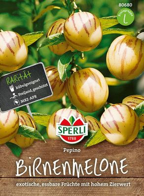 Sperli Birnenmelone Pepino, fruchtiger Mix aus Melone & Birne