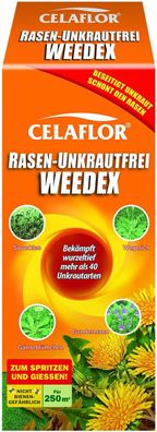 SUBSTRAL® Celaflor® Rasen-Unkrautfrei Weedex, 250 ml, Hochwirksamer