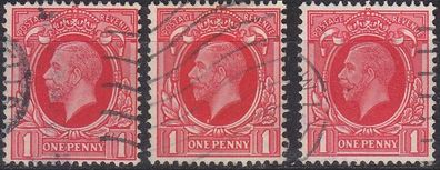 England GREAT Britain [1934] MiNr 0176 X ( O/used ) [02] 3 Größen