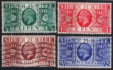 England GREAT Britain [1935] MiNr 0189-92 X I ( O/used ) [01]