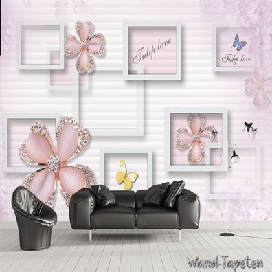 Vlies Fototapete Wandtapete Wandbilder 3D Effekt Moderner Schmuck 3192