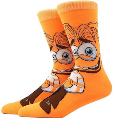 Anxiety Socken - Orange Inside Out 2 Socken aus „Alles steht Kopf 2“