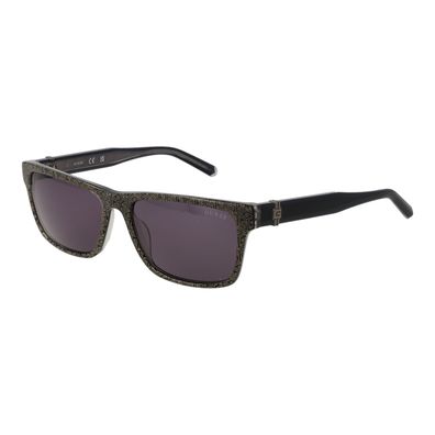 Guess Sonnenbrille GU00074 05A 55 Herren Schwarz